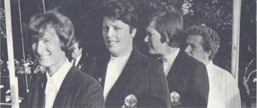 Miss Julia Greenhalgh, Miss Mary McKenna, Miss Dinah Oxley, Mrs. J.H. Burnett